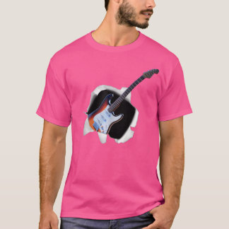 Cool Electric Acoustic Guitar Shirt Gitarist Manne