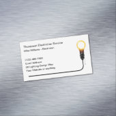 Cool Electrician Editable Carte de visite Design (In Situ)