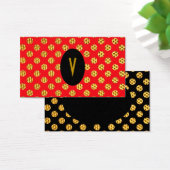 Cool Elegant Bride Red Glitter / House-of-Grosch Visitekaartjes (Bureau)