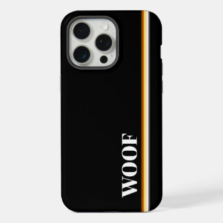 Cool Elegante Hommendragers Proudenvlag Woof iPhone 15 Pro Max Hoesje