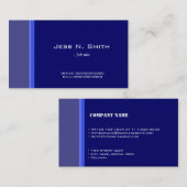 cool, élégante simple carte de visite (Devant / Derrière)