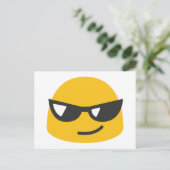 Cool Emoji Briefkaart (Staand voorkant)