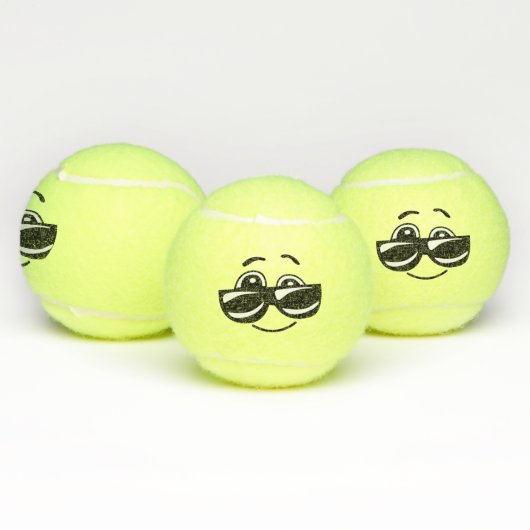 Cool Emoji Tennisballen (Multi)