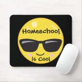 Cool Emoji voor Homeschool Muismat (Met muis)