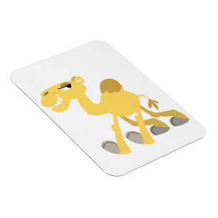 Cool- en Cute-Cartoon Camel Flexible Magnet Magneet