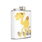 Cool en Cute Cartoon Camel Hip Flask Heupfles (Rechts)