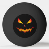 Cool en eng Jack O'Lantern face Halloween Pingpongballen (Voorkant)
