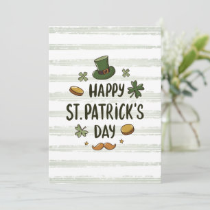 Cool en grappig St. Patrick's Day Party uitnodigin Kaart