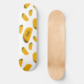 Cool en leuk lekker taco patroon Monogram wit Skateboard (Voorkant)
