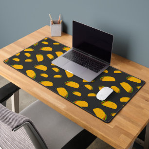 Cool- en leuke jummie-taco-patronen bureaumat
