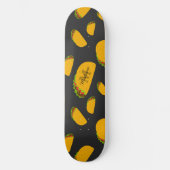 Cool- en leuke jummie-taco-patroon Monogram Skateboard (Voorkant)