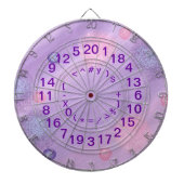 Cool en Leuke Wiskunde Spelnummers Dart Board Dartbord (Voorkant)