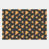 Cool- en pretpizza-snijdpatroon inpakpapier vel (Voorkant 3)