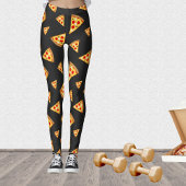 Cool- en pretpizza-snijdpatroon leggings