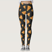Cool- en pretpizza-snijdpatroon leggings (Voorkant)