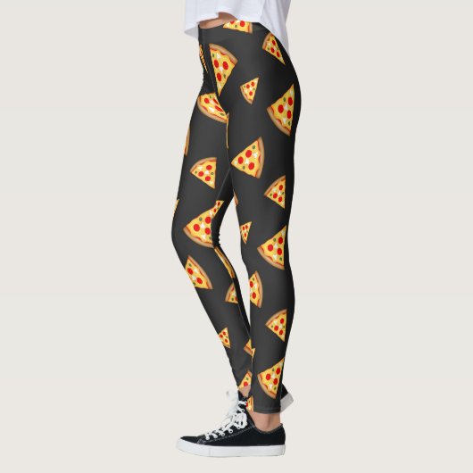 Cool- en pretpizza-snijdpatroon leggings (Links)