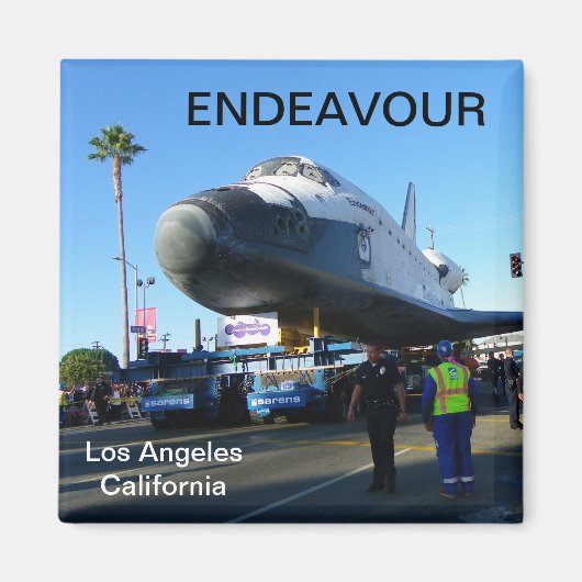 Cool Endeavor/Los Angeles Magnet! Magneet (Voorkant)