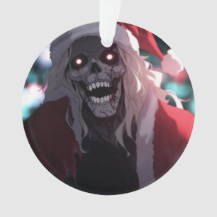 Cool Enge Enge Schedel Sinterklaas Xmas Ornament