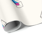 Cool Enigma Cryptocurrency Sign Patroon Cadeaupapier (Rol Hoek)