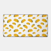 Cool et amusant yummy taco motif sur blanc (Recto)