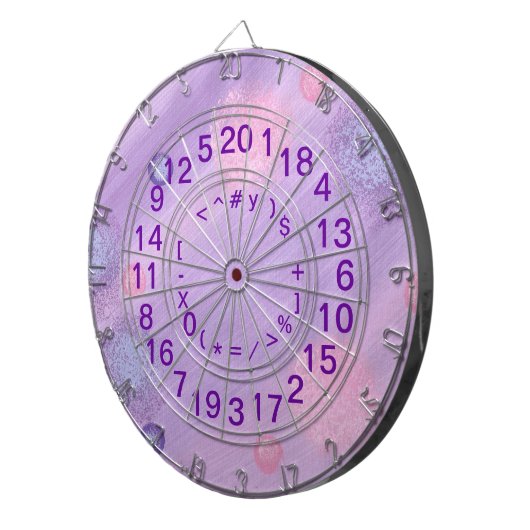 Cool et Fun Math Numéro de jeu Cible de flechettes (Devant droit)