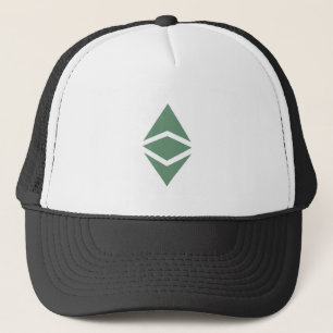 Cool Ethereum Classic Cryptocurrency Coin Sign. Trucker Pet