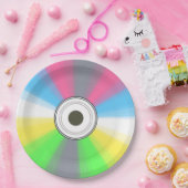 Cool Fake CD Papieren Bordje (Feest)