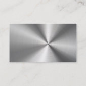 Cool Faux Conducteur en acier inoxydable Carte de (Dos)