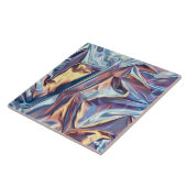 Cool faux folie patroon tegeltje (Zijkant)