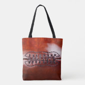 Cool Faux Football Canvas tas of UW FOTO (Achterkant)