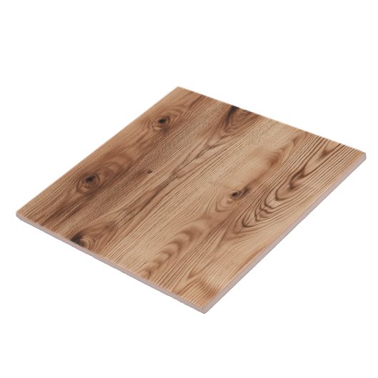 Cool faux hout patroon tegeltje (Zijkant)