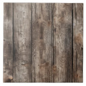 Cool faux hout patroon tegeltje (Voorkant)