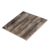 Cool faux hout patroon tegeltje (Zijkant)