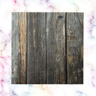 Cool faux hout patroon tegeltje