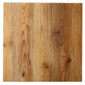 Cool faux hout patroon tegeltje (Voorkant)