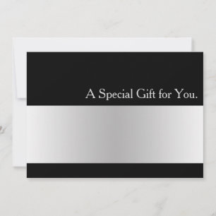 Cool Faux Silver Stripe Modern Cft Certificate