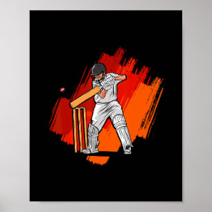 Cool Favoriete Cricket Poster