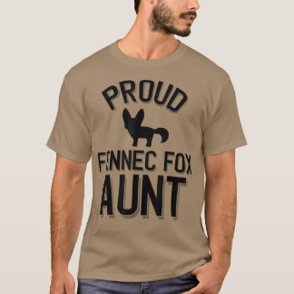 Cool Fennec voor tante Proud Fennec voor tante T-shirt