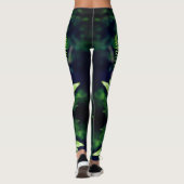 Cool Fern Leaf Print op Leggins Leggings (Achterkant)