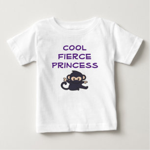 Cool Fierce Prinses Grappig Schattig Ninja Aap