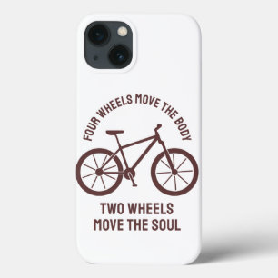 Cool fietsenontwerp - Sleepwieltjes verplaatsen de iPhone 13 Hoesje