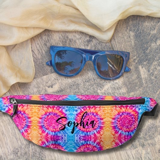 Cool Fille Hot Rose Bleu Orange Tie Dye Ados