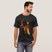 Cool Fire Welder Worker T-shirt (Voorkant volledig)