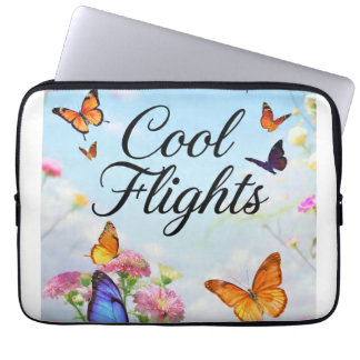Cool Flights Vlinder Laptop Sleeve