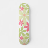Cool Floral Pattern Skateboard (Voorkant)