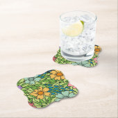 Cool floreel patroon-SPRING Onderzetter papier (Insitu)