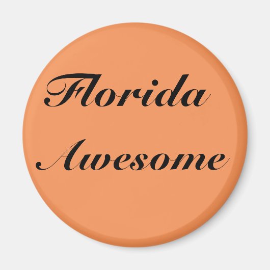 Cool Floride Awesome Citation Magnet (Devant)