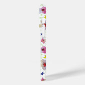 Cool Flower Grahic Colorful Art iPhone Case (Achterkant / Links)