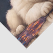 Cool Fluffy Puppies planeten milkshake Tissuepapier (Detail)