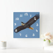 Cool Flying Eagle Horloge murale (Maison)